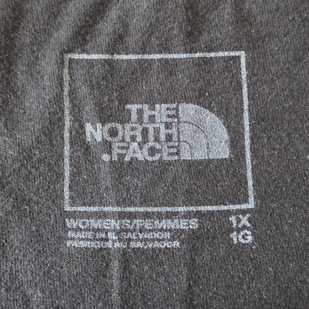 The North Face Women's Black Tee with White Logo - Picture 3 of 5